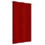 Toldo para balcón de tela oxford rojo 120x240 cm de vidaXL, Sombrillas - Ref: Foro24-148545, Precio: 27,45 €, Descuento: %