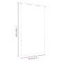 Toldo para balcón de tela oxford rojo 120x240 cm de vidaXL, Sombrillas - Ref: Foro24-148545, Precio: 27,45 €, Descuento: %