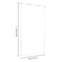 Toldo para balcón de tela oxford rojo 120x240 cm de vidaXL, Sombrillas - Ref: Foro24-148545, Precio: 24,44 €, Descuento: %