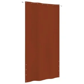 Toldo pantalla para balcón de tela oxford terracota 140x240 cm de vidaXL, Sombrillas - Ref: Foro24-148521, Precio: 28,91 €, D...