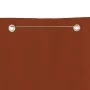Toldo pantalla para balcón de tela oxford terracota 140x240 cm de vidaXL, Sombrillas - Ref: Foro24-148521, Precio: 28,91 €, D...