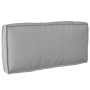 Cojín Gris 80 x 40 x 12 cm Tela Oxford en Decoración | Comprar online en Foru.es