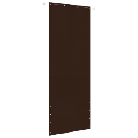 Toldo pantalla para balcón de tela oxford marrón 80x240 cm de vidaXL, Sombrillas - Ref: Foro24-148558, Precio: 26,31 €, Descu...