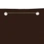 Toldo pantalla para balcón tela oxford marrón 140x240 cm de vidaXL, Sombrillas - Ref: Foro24-148561, Precio: 29,12 €, Descuen...