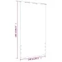Toldo pantalla para balcón tela oxford marrón 140x240 cm de vidaXL, Sombrillas - Ref: Foro24-148561, Precio: 29,12 €, Descuen...