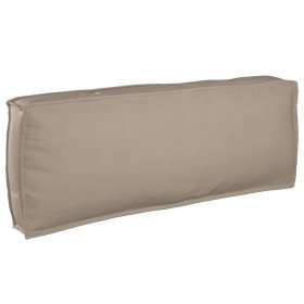 Cojín Taupé 120 x 40 x 12 cm Tela Oxford en Decoración | Comprar online en Foru.es