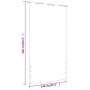Toldo para balcón de tela oxford amarillo y naranja 140x240 cm de vidaXL, Sombrillas - Ref: Foro24-148586, Precio: 27,54 €, D...