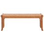 Banco de jardín de 2 plazas de madera maciza eucalipto 120 cm de vidaXL, Bancos de jardín - Ref: Foro24-47290, Precio: 109,84...