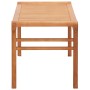 Banco de jardín de 2 plazas de madera maciza eucalipto 120 cm de vidaXL, Bancos de jardín - Ref: Foro24-47290, Precio: 109,84...