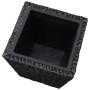 Conjunto de arriates 3 piezas jacinto de agua negro de vidaXL, Maceteros y jardineras - Ref: Foro24-45573, Precio: 78,82 €, D...