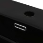 Lavabo con orificio para grifo cerámica 76x42,5x14,5 cm negro de vidaXL, Lavabos - Ref: Foro24-142743, Precio: 137,03 €, Desc...