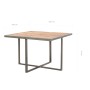 Set comedor de jardín 9 piezas y cojines ratán sintético gris de vidaXL, Conjuntos de jardín - Ref: Foro24-46377, Precio: 599...