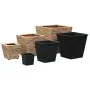Conjunto de arriates 3 piezas jacinto de agua de vidaXL, Maceteros y jardineras - Ref: Foro24-45571, Precio: 74,09 €, Descuen...