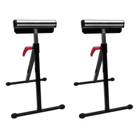Set de soportes de rodillo ajustables 2 unidades de vidaXL, Andamiaje - Ref: Foro24-140162, Precio: 96,73 €, Descuento: %