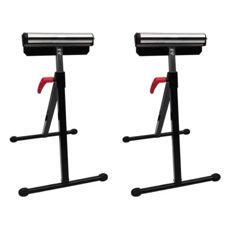 Set de soportes de rodillo ajustables 2 unidades de vidaXL, Andamiaje - Ref: Foro24-140162, Precio: 96,73 €, Descuento: %