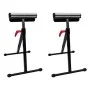 Set de soportes de rodillo ajustables 2 unidades de vidaXL, Andamiaje - Ref: Foro24-140162, Precio: 96,73 €, Descuento: %