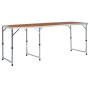 Mesa de camping plegable de aluminio 180x60 cm de vidaXL, Mobiliario de camping - Ref: Foro24-48174, Precio: 90,90 €, Descuen...