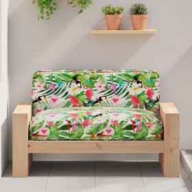 Cojín Floral Multicolor 120 x 80 x 12 cm Tela Oxford en Decoración | Comprar online en Foru.es