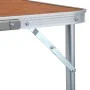 Mesa de camping plegable de aluminio 180x60 cm de vidaXL, Mobiliario de camping - Ref: Foro24-48174, Precio: 89,16 €, Descuen...
