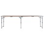 Mesa de camping plegable de aluminio 240x60 cm de vidaXL, Mobiliario de camping - Ref: Foro24-48176, Precio: 121,31 €, Descue...