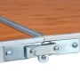 Mesa de camping plegable de aluminio 240x60 cm de vidaXL, Mobiliario de camping - Ref: Foro24-48176, Precio: 121,31 €, Descue...