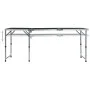 Mesa de camping plegable de aluminio gris 180x60 cm de vidaXL, Mobiliario de camping - Ref: Foro24-48175, Precio: 85,34 €, De...