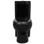 Inodoro WC de esquina cerámica negro de vidaXL, Baños - Ref: Foro24-141134, Precio: 304,23 €, Descuento: %