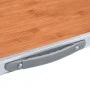 Mesa de camping plegable con estructura metálica 80x60 cm de vidaXL, Mobiliario de camping - Ref: Foro24-48170, Precio: 46,14...
