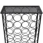 Metal wine rack for 28 bottles by vidaXL, Wine racks - Ref: Foro24-240942, Price: 61,93 €, Discount: %