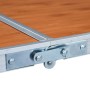 Mesa de camping plegable de aluminio 120x60 cm de vidaXL, Mobiliario de camping - Ref: Foro24-48172, Precio: 56,10 €, Descuen...