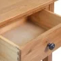Mesa consola de madera de roble maciza 50x32x75 cm de vidaXL, Mesitas de noche - Ref: Foro24-243932, Precio: 169,36 €, Descue...