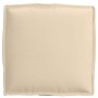 Cojín 6 pcs Beige 40 x 40 x 8 cm Tela Oxford en Decoración | Comprar online en Foru.es