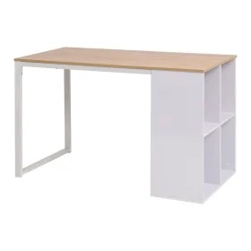 Escritorio 120x60x75 cm color roble y blanco de vidaXL, Escritorios - Ref: Foro24-245720, Precio: 141,23 €, Descuento: %
