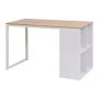 Escritorio 120x60x75 cm color roble y blanco de vidaXL, Escritorios - Ref: Foro24-245720, Precio: 141,23 €, Descuento: %