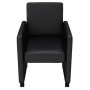 Sillas de comedor 6 unidades cuero sintético negro de vidaXL, Sillas de comedor - Ref: Foro24-160184, Precio: 898,01 €, Descu...