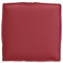 Cojín 6 pcs Rojo vino 40 x 40 x 8 cm Tela Oxford en Decoración | Comprar online en Foru.es