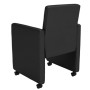 Sillas de comedor 6 unidades cuero sintético negro de vidaXL, Sillas de comedor - Ref: Foro24-160184, Precio: 898,01 €, Descu...