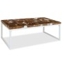 Mesa de centro de resina de teca 110x60x40 cm de vidaXL, Mesas de centro - Ref: Foro24-244553, Precio: 145,13 €, Descuento: %