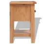 Mesita de noche de madera de roble maciza 36x30x47 cm de vidaXL, Mesitas de noche - Ref: Foro24-243930, Precio: 112,42 €, Des...
