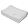 Lavabo de cerámica porcelana Art blanco con brillo de vidaXL, Lavabos - Ref: Foro24-140700, Precio: 74,67 €, Descuento: %