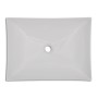Lavabo de cerámica porcelana Art blanco con brillo de vidaXL, Lavabos - Ref: Foro24-140700, Precio: 75,72 €, Descuento: %
