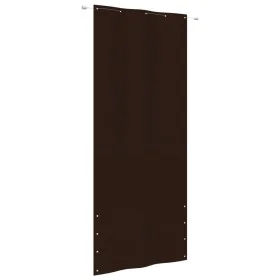 Toldo pantalla para balcón tela oxford marrón 100x240 cm de vidaXL, Sombrillas - Ref: Foro24-148559, Precio: 30,18 €, Descuen...