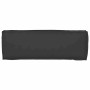 Cojín Negro 120 x 40 x 8 cm Tela Oxford en Decoración | Comprar online en Foru.es