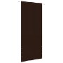 Toldo pantalla para balcón tela oxford marrón 100x240 cm de vidaXL, Sombrillas - Ref: Foro24-148559, Precio: 28,10 €, Descuen...