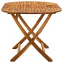 Mesa de jardín plegable madera maciza de acacia 160x85x75 cm de vidaXL, Mesas de jardín - Ref: Foro24-313324, Precio: 193,38 ...