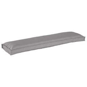 Cojín Gris 150 x 40 x 8 cm Tela Oxford en Decoración | Comprar online en Foru.es