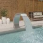 Fuente de piscina con LED de acero inoxidable 304 22x60x70 cm de vidaXL, Fuentes y cascadas - Ref: Foro24-148881, Precio: 303...