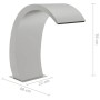 Fuente de piscina con LED de acero inoxidable 304 22x60x70 cm de vidaXL, Fuentes y cascadas - Ref: Foro24-148881, Precio: 309...