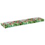 Cojín para palet Jungla tropical 180 x 40 x 8 cm Tela Oxford en Decoración | Comprar online en Foru.es