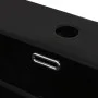 Black ceramic sink with tap hole 51.5x38.5x15 cm by vidaXL, Sinks - Ref: Foro24-142741, Price: 94,27 €, Discount: %